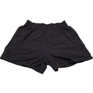 Lululemon WovenAir High-Rise Hiking Shorts 4" Black Size 6 Unlined